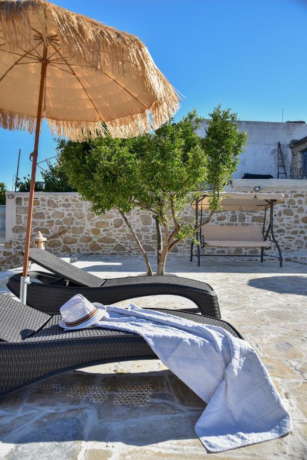 Island Oasis Poolside Paradise In Crete Agia Varvara  Buitenkant foto
